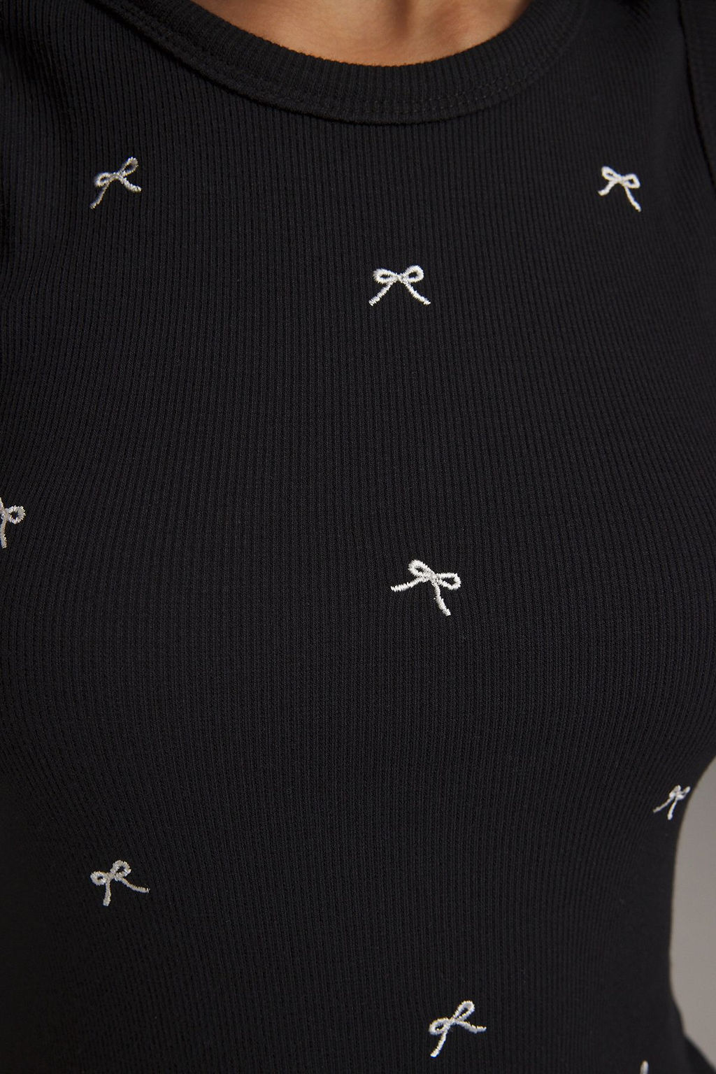 Siyah Nak?sl? Fiyonk Detayl? Fitted/Vucuda Oturan Orme Atlet TWOSS25AL00023