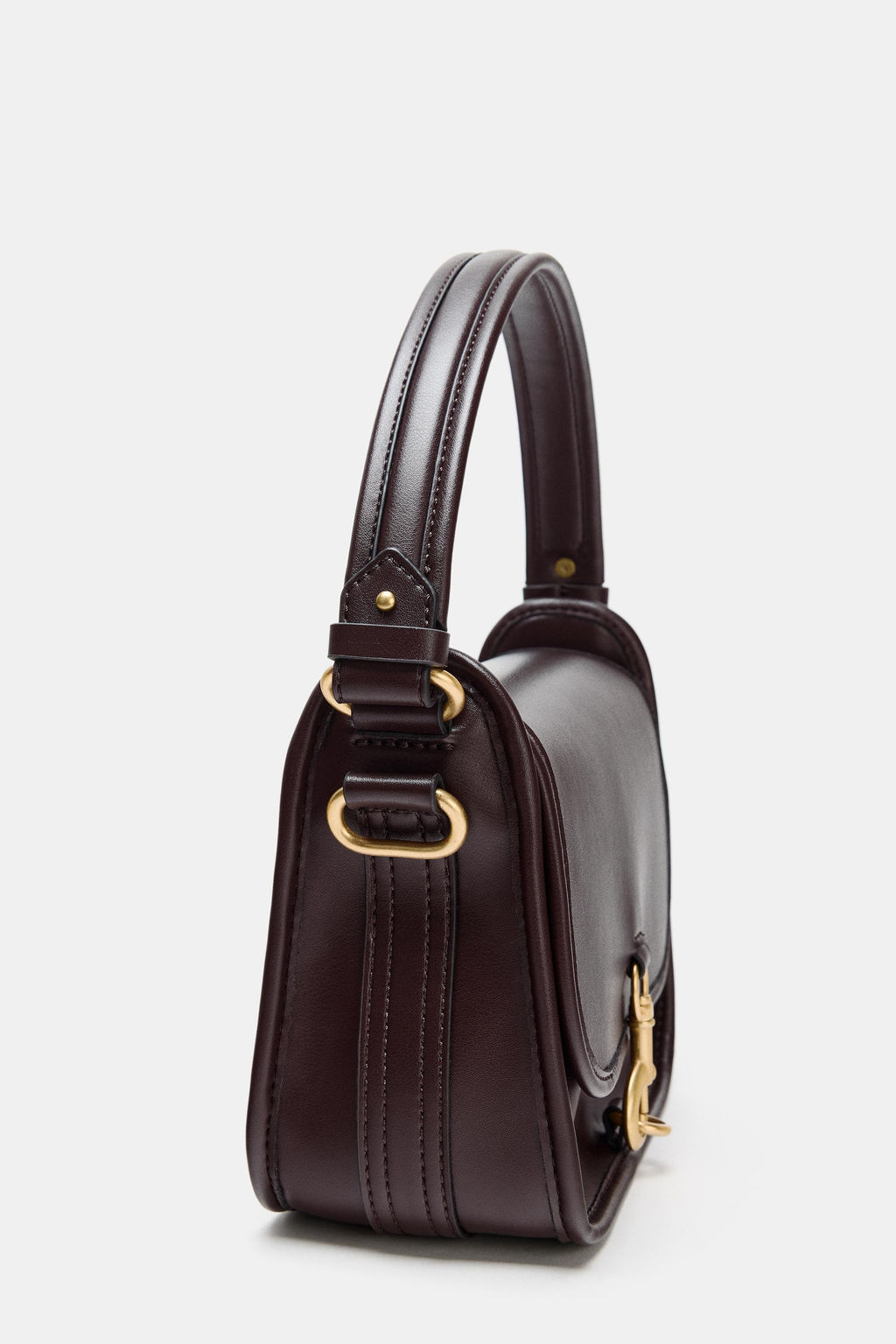 CROSSBODY BAG WITH CLASP DETAIL - Zara фото 5