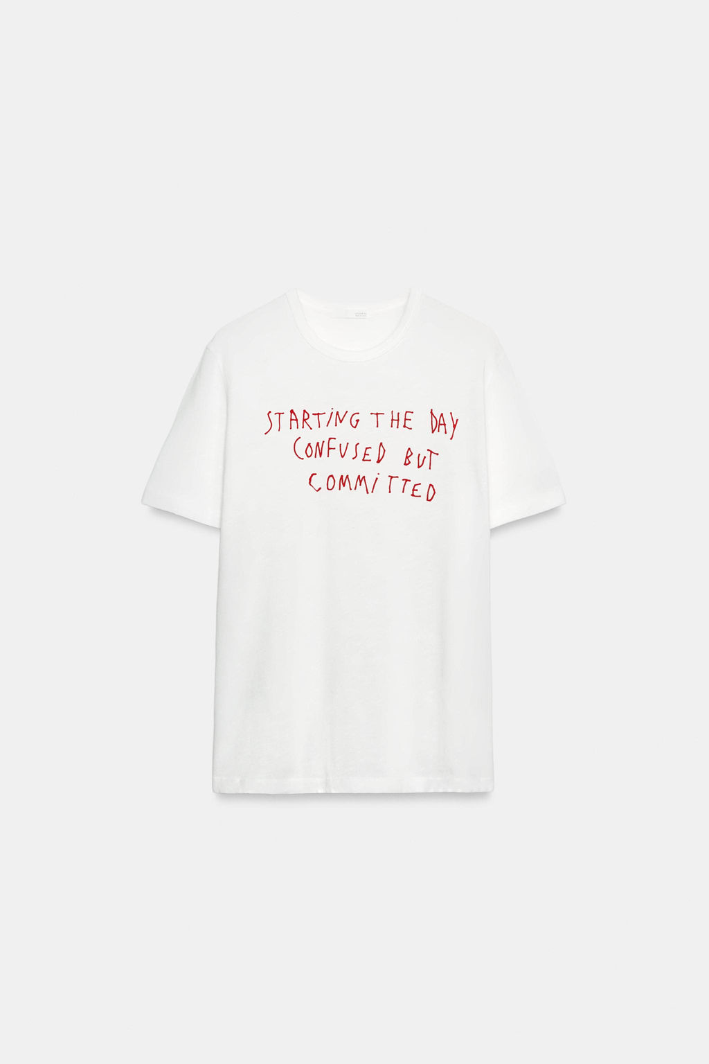 CAMISETA FLAM? TEXTO / Blanco