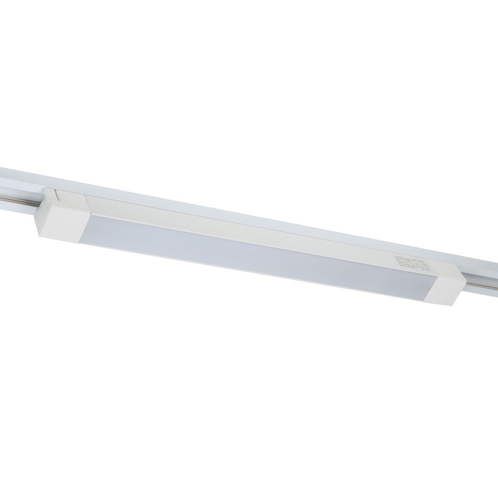 ULB-Q281 30W/4000K WHITE Светильник-прожектор светодиодный трековый. Линейный. 2500 Лм. Белый свет (4000К). Корпус белый. ТМ Volpe