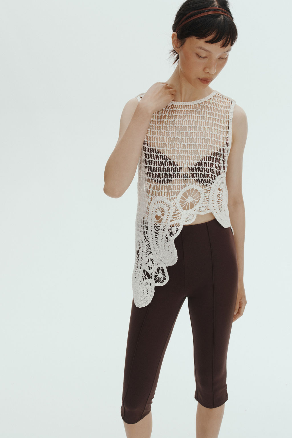 Leggings capri con raya - H&m фото 6
