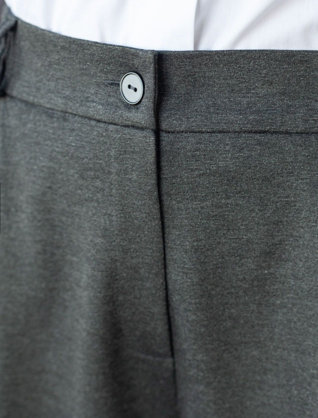 Брюки-палаццо на резинке сзади из джерси - Vilatte фото 4