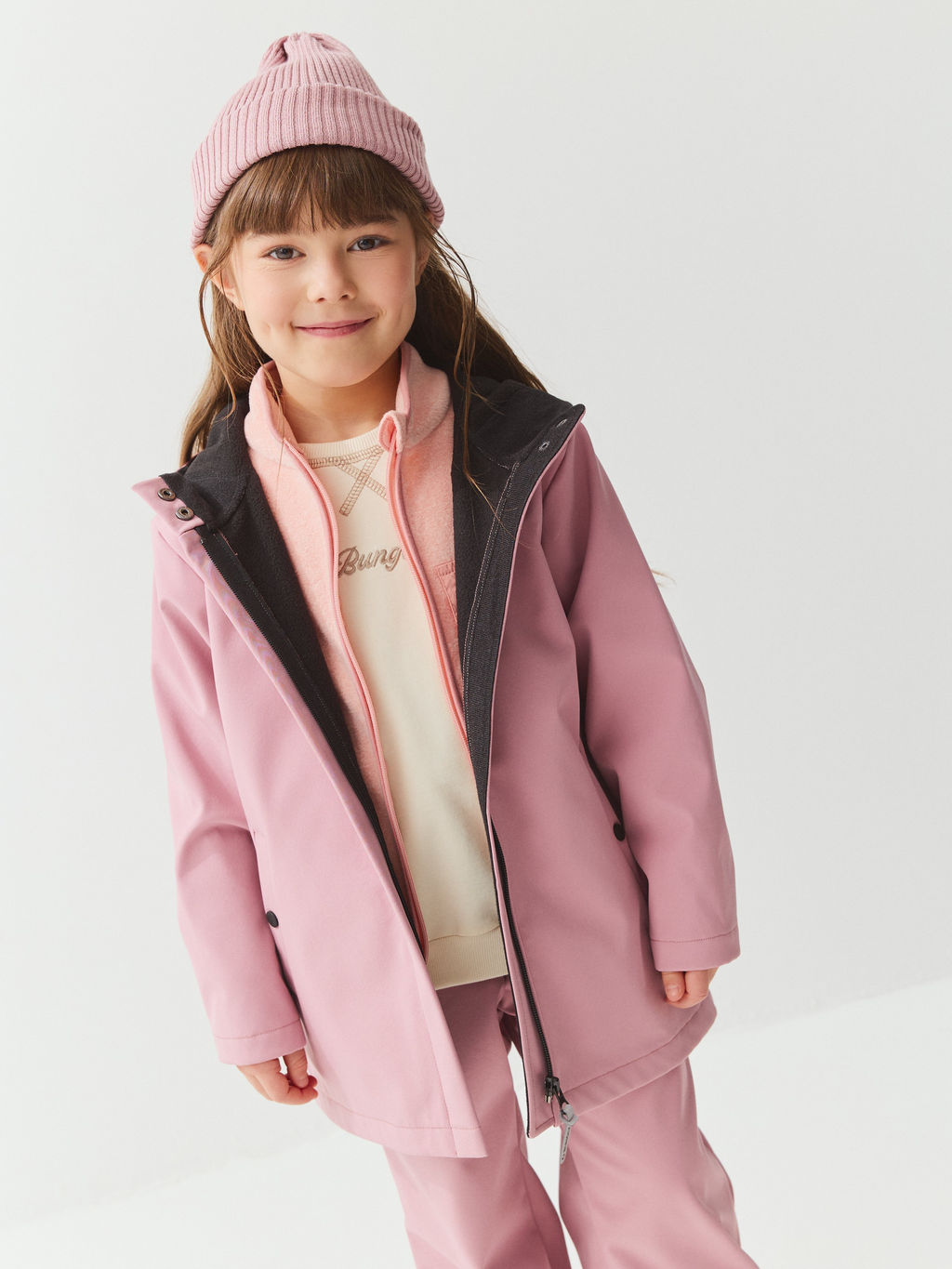 Парка Softshell демисезонная Кварц - Bungly фото 4