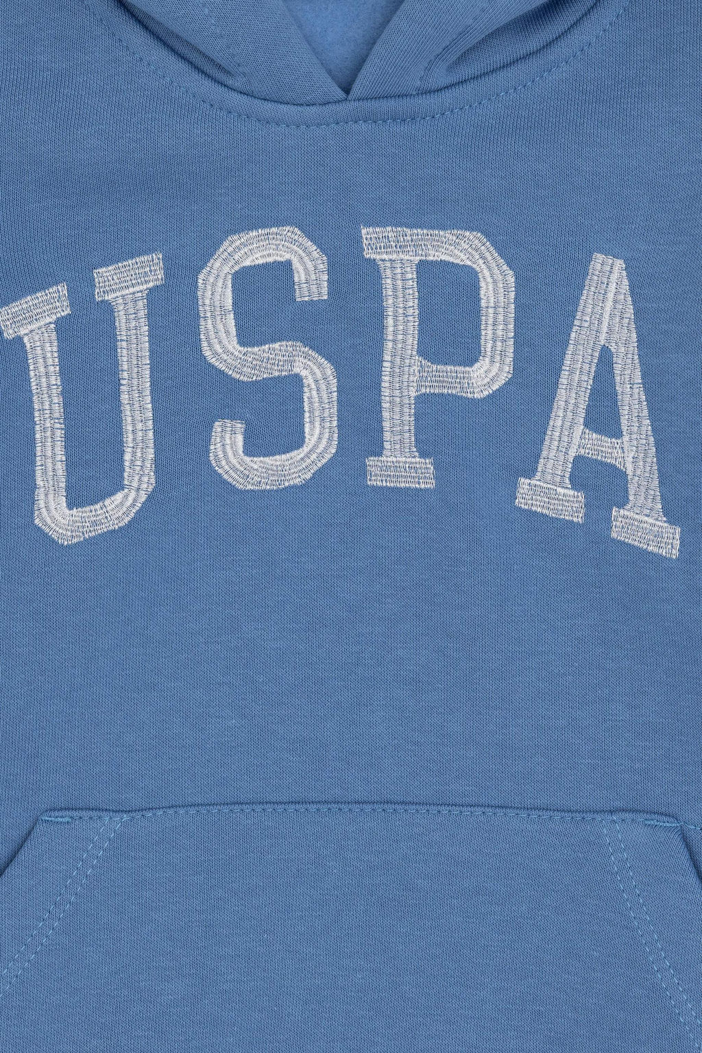 Темно-синий базовый свитшот для девочек - U.s. polo assn фото 5