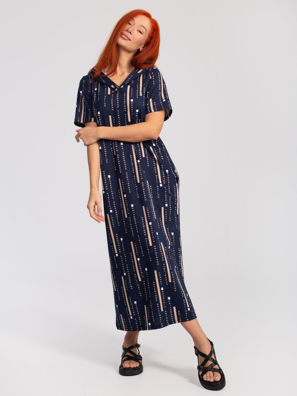 Платье женское кулирка с капюшоном ПЕРФЕКТ ПАРЛАМЕНТ - Домтрик фото 8