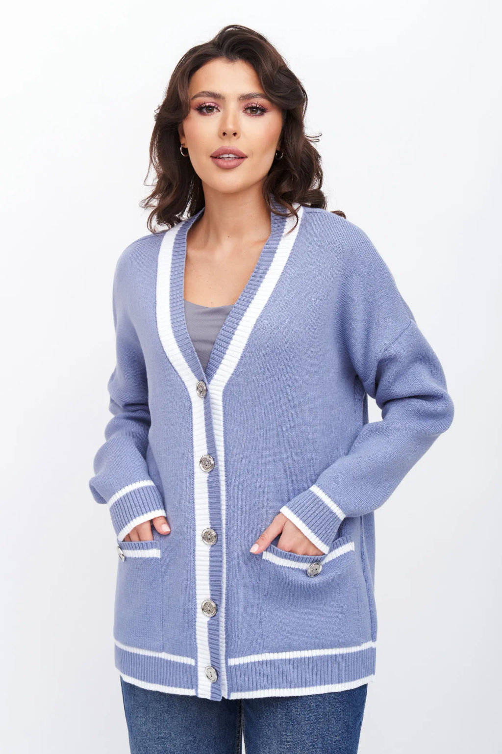 ЗЛАТА Жакет С 2021/св.голубой