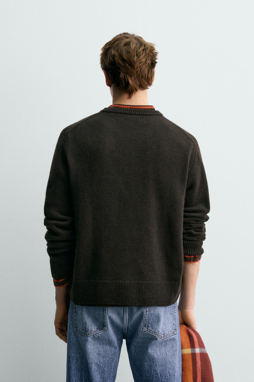 WOOL - CASHMERE JUMPER AARON LEVINE X ZARA фото 11