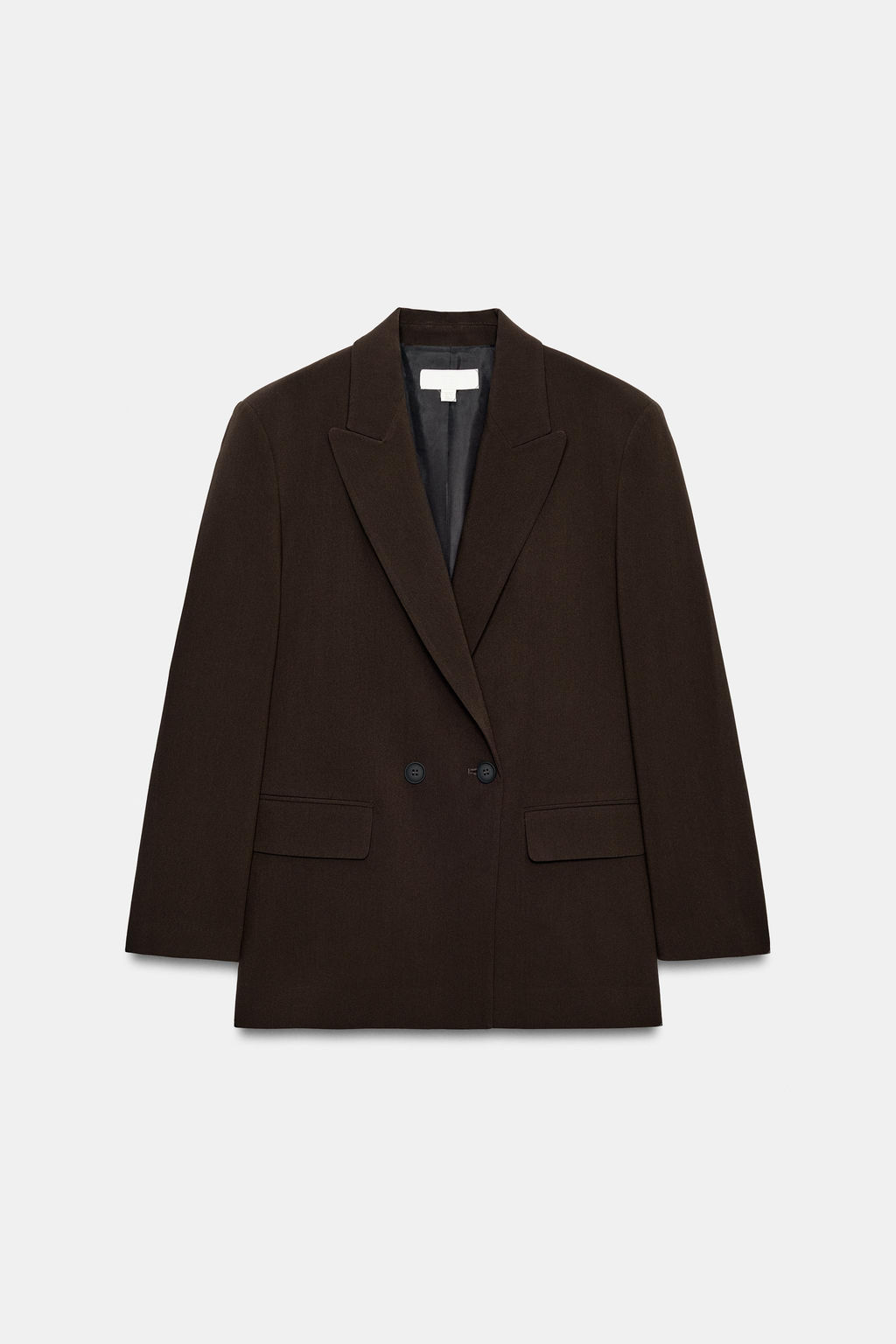BLAZER CRUZADA OVERSIZE / Marr?n - Zara фото 6