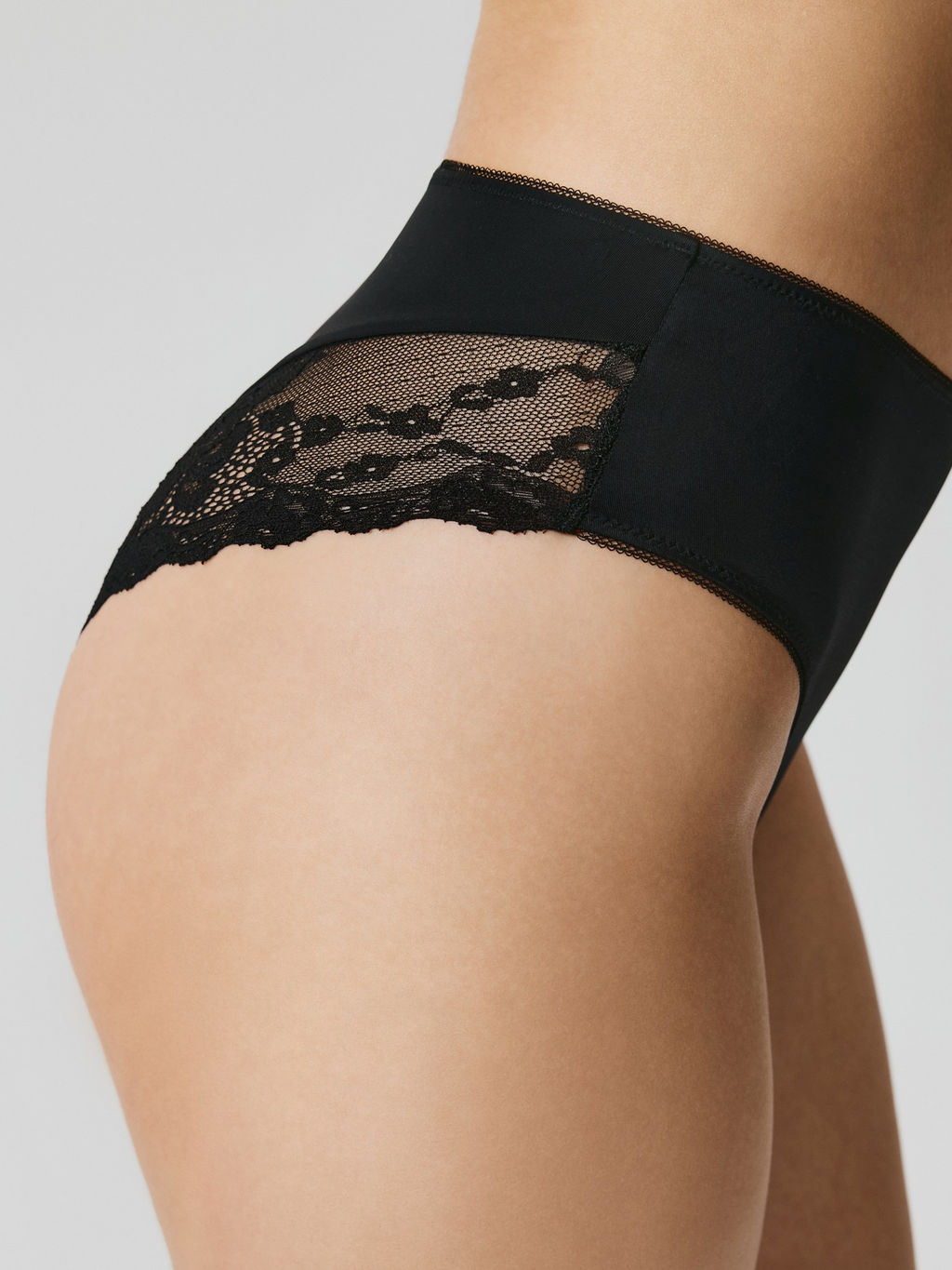 Infinity / Трусы жен. с высокой талией Salami черный - Infinity Lingerie фото 4