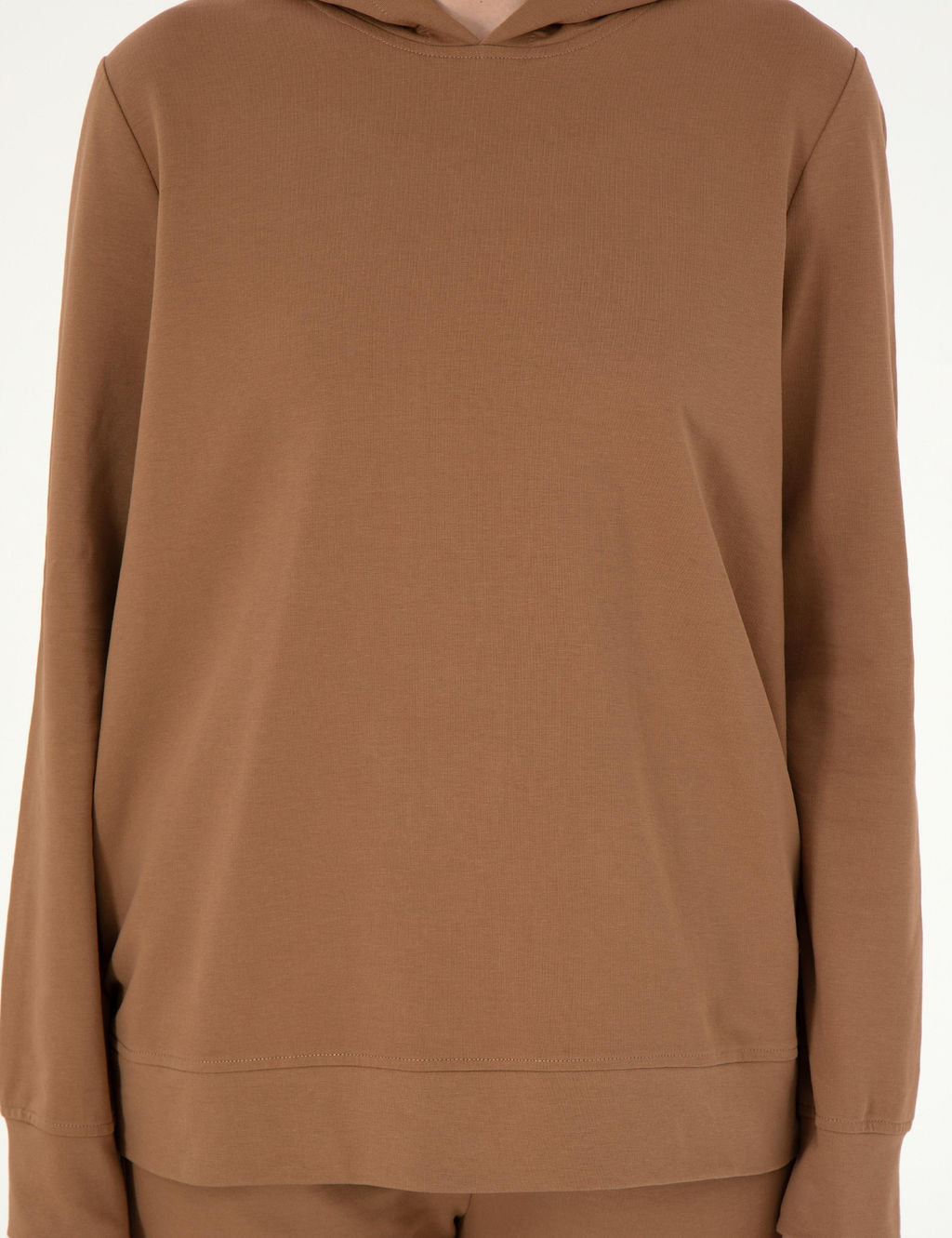 Coconut Oversize Kap__onlu Sweatshirt