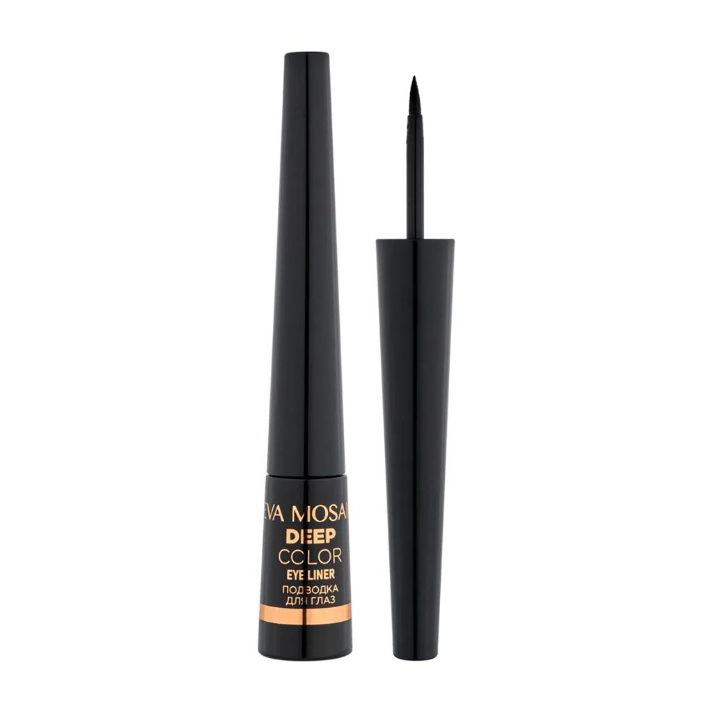 ЕМ Подводка жидкая д/глаз Deep colour eyeliner черная 6232