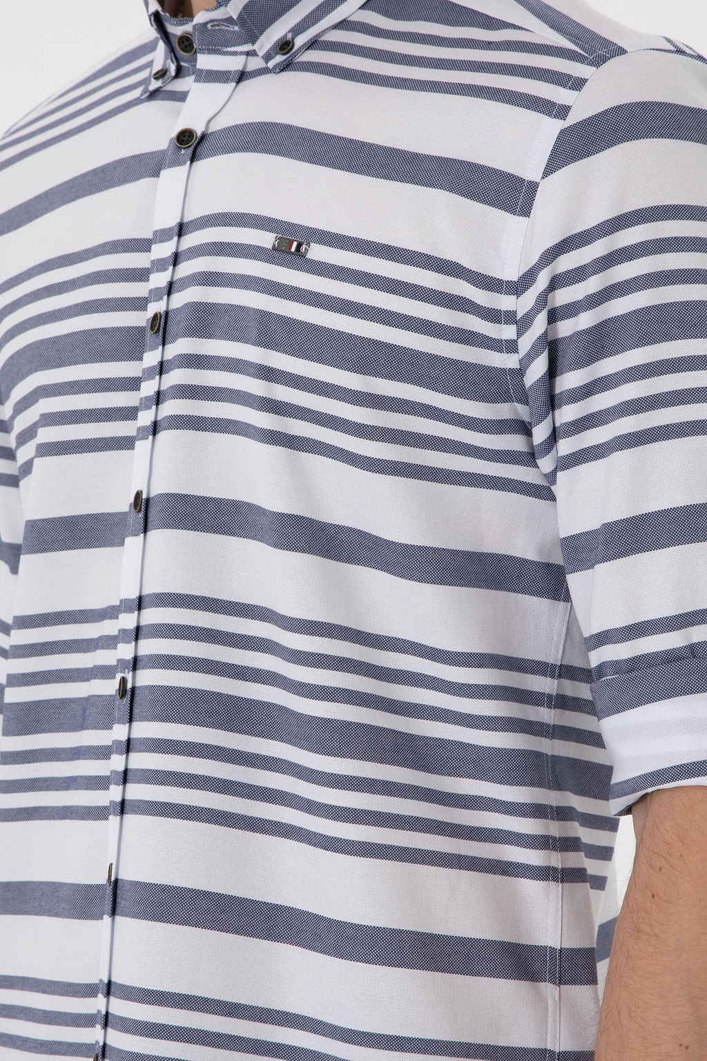 Мужская темно-синяя рубашка с длинным рукавом Неожиданная скидка в корзине - U.s. polo assn фото 7