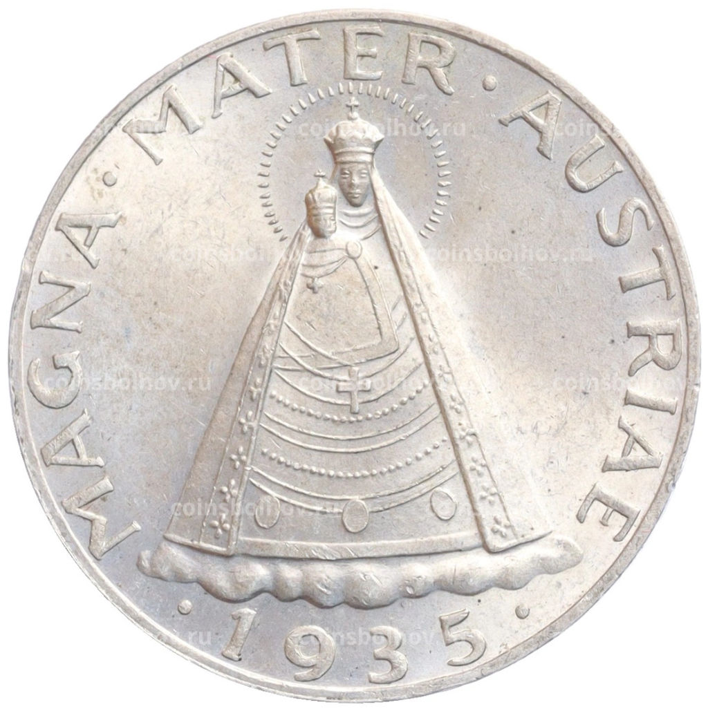 5 шиллингов 1935 года Австрия