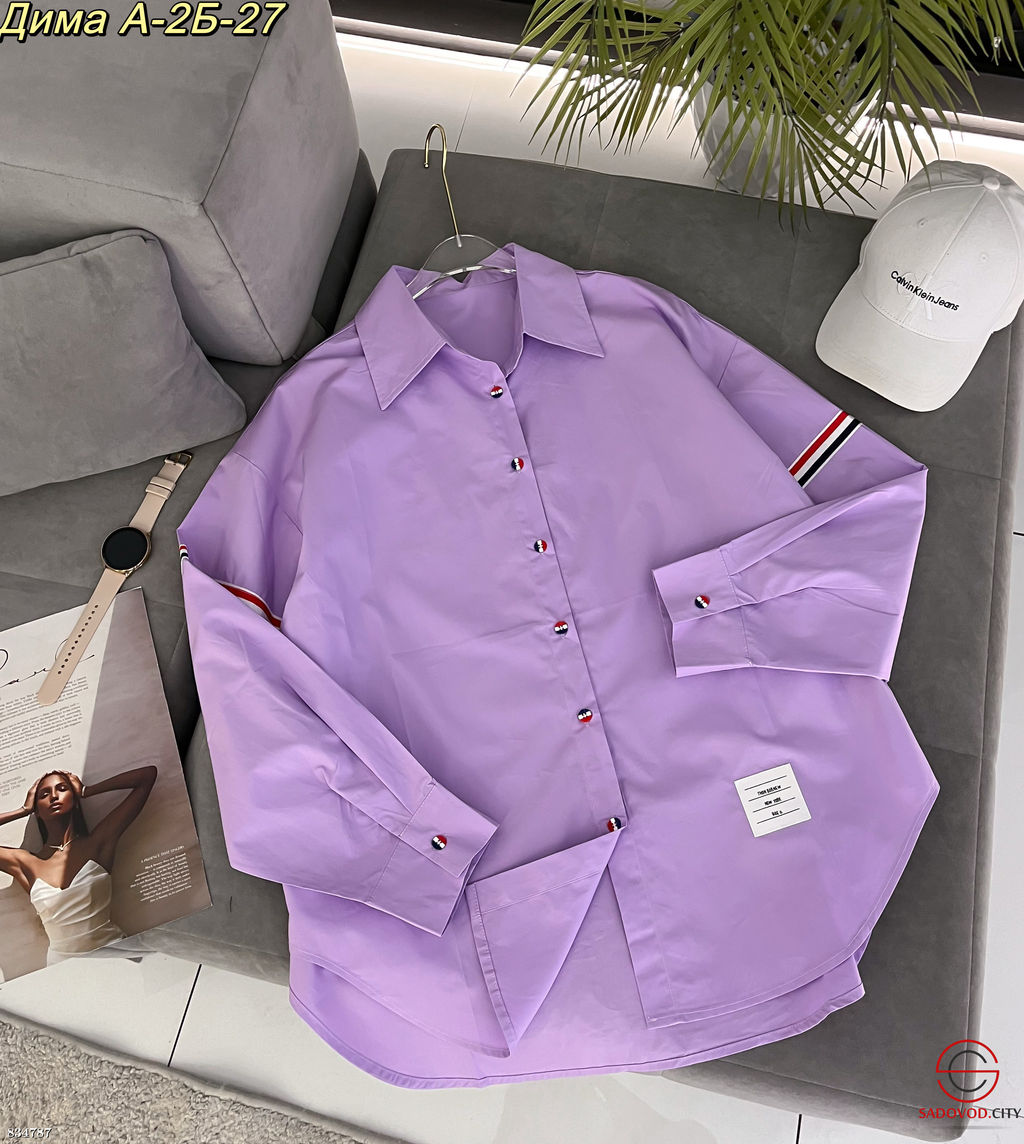 Рубашка женская с принтом - Bruno фото 3