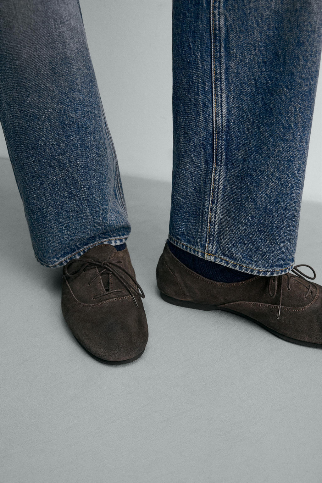 VIBRAM® SOLE LEATHER SHOES AARON LEVINE X ZARA