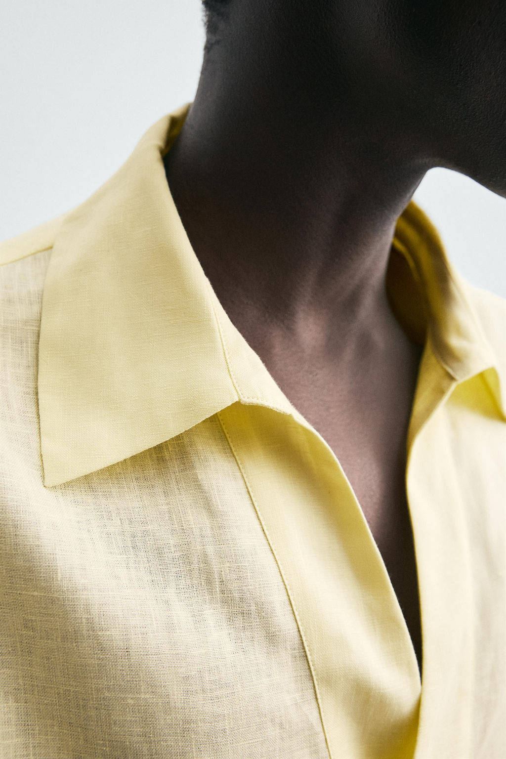 100% LINEN POLO SHIRT - Zara фото 17