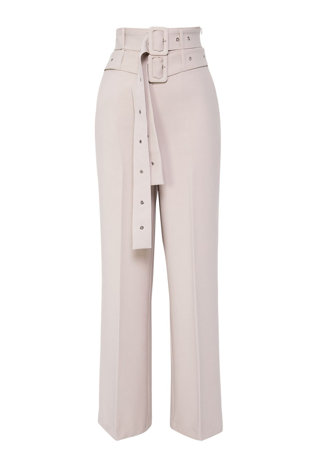 TRENDYOLMILLA Tas Cift Kemer Detayl? Dokuma Pantolon TPRSS25PL00000 фото 13