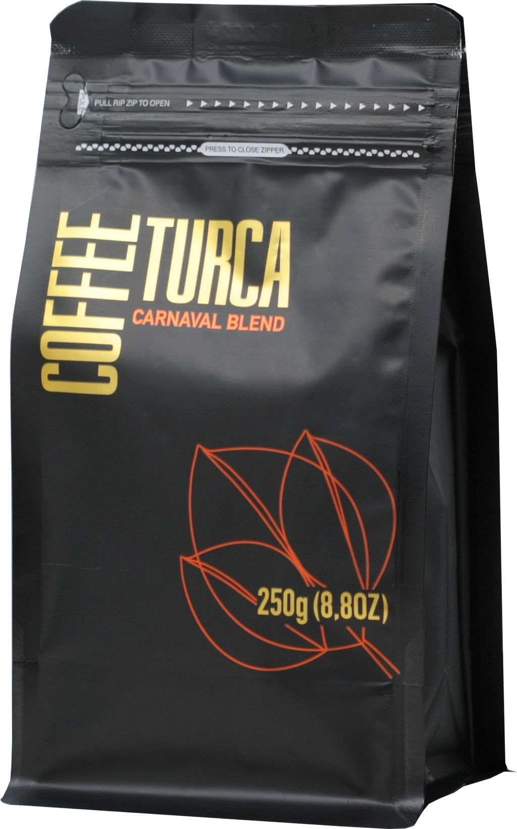 COFFEE TURCA. Carnaval Blend (зерновой) 250 гр. мягкая упаковка