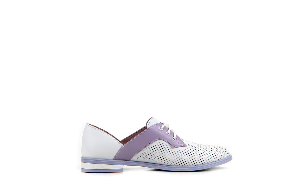 Туфли 114.p.madonnal.white-lilac