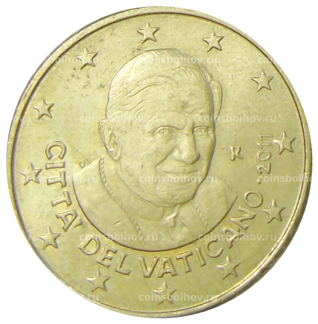 50 евроцентов 2011 года Ватикан