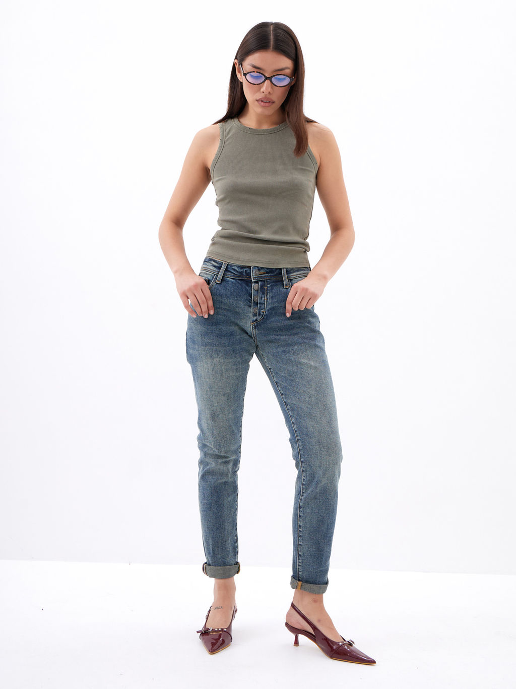 Женские Джинсы Бойфренды - Mossmore фото 30