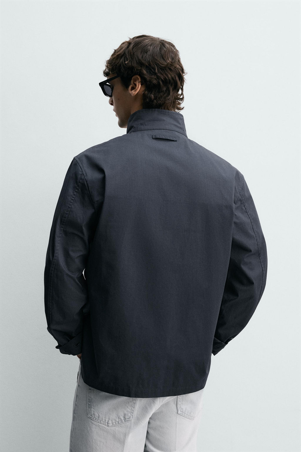 SOBRECAMISA ESTRUCTURA BOLSILLOS / Marino - Zara фото 3