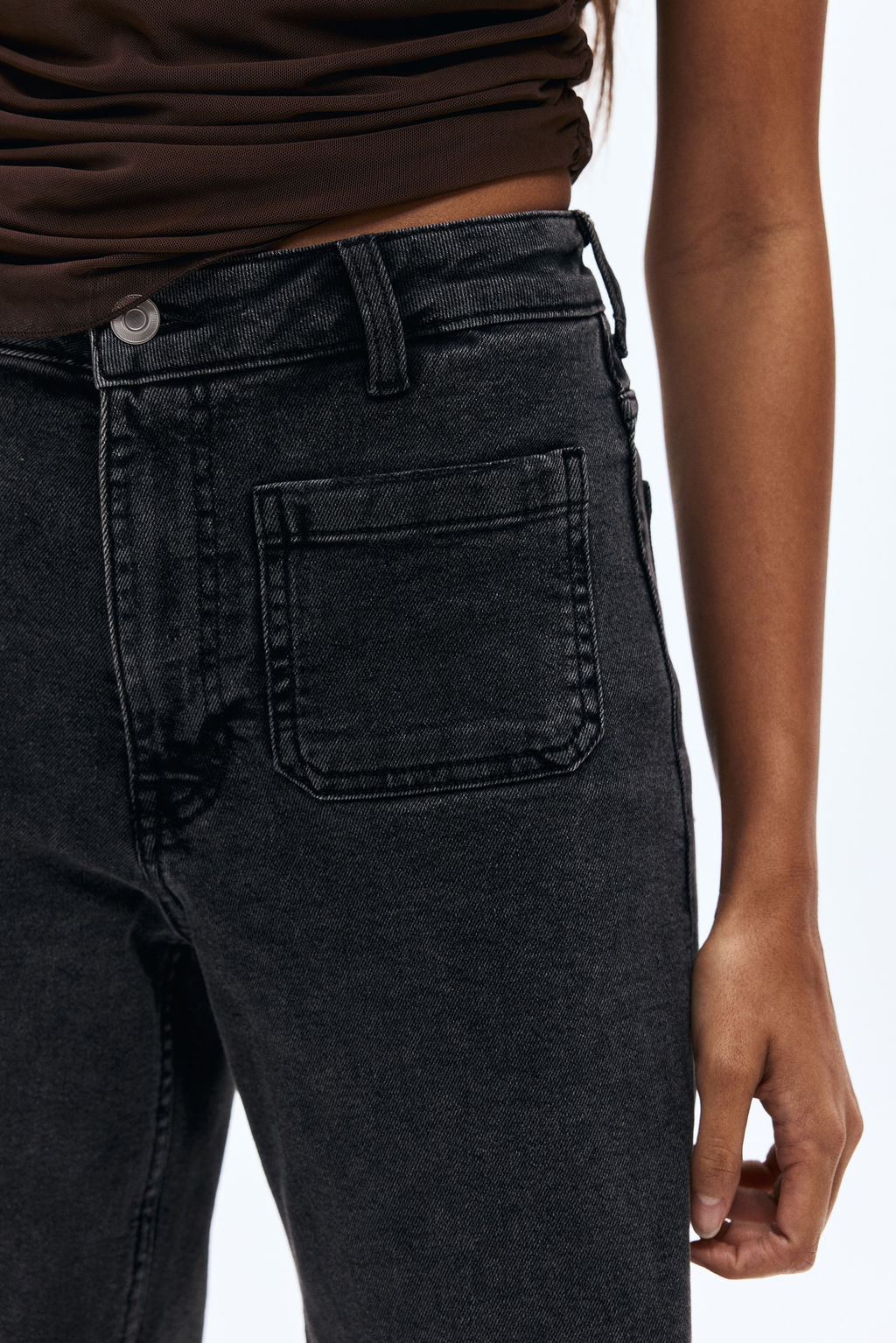 Wide High Jeans - H&m фото 3