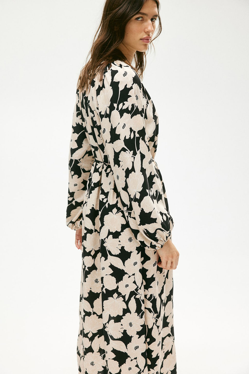 Vestido con mangas globo - H&m фото 5