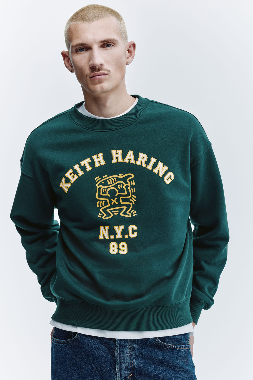 Sudadera con estampado Oversized Fit - H&m фото 5