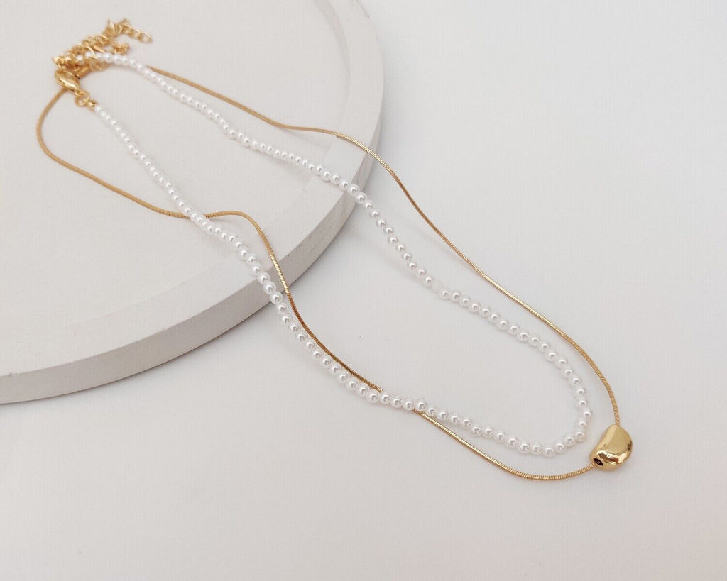 Двойное колье с подвеской Сердце - Vel vett фото 2