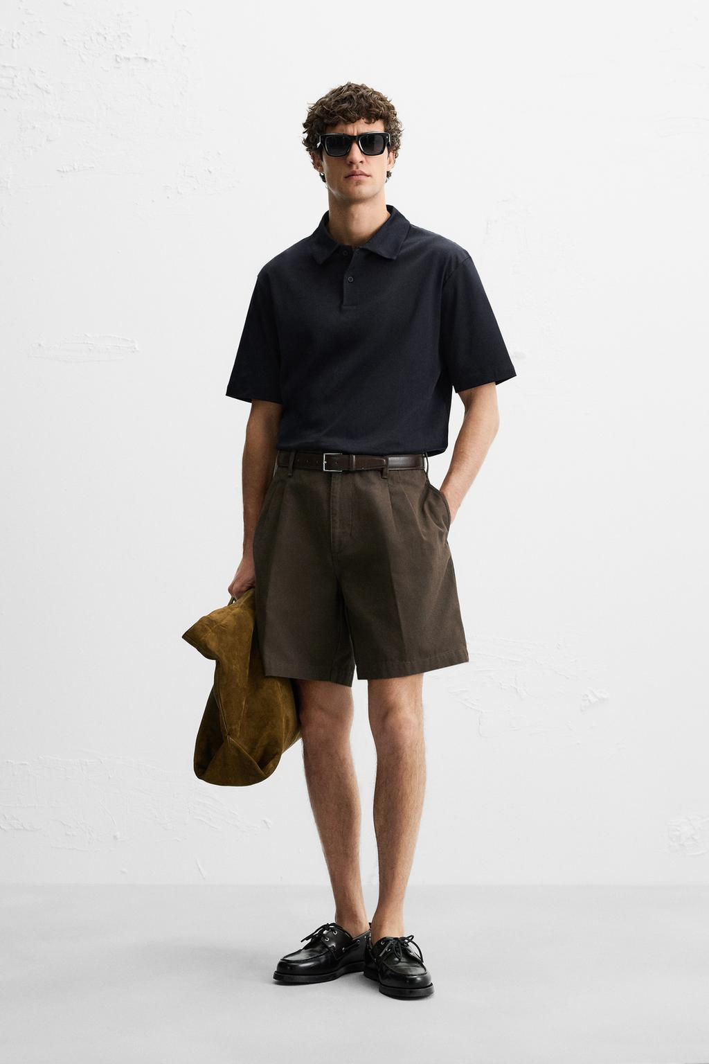 POLO SHIRT WITH MERCERISED FINISH - Zara фото 8