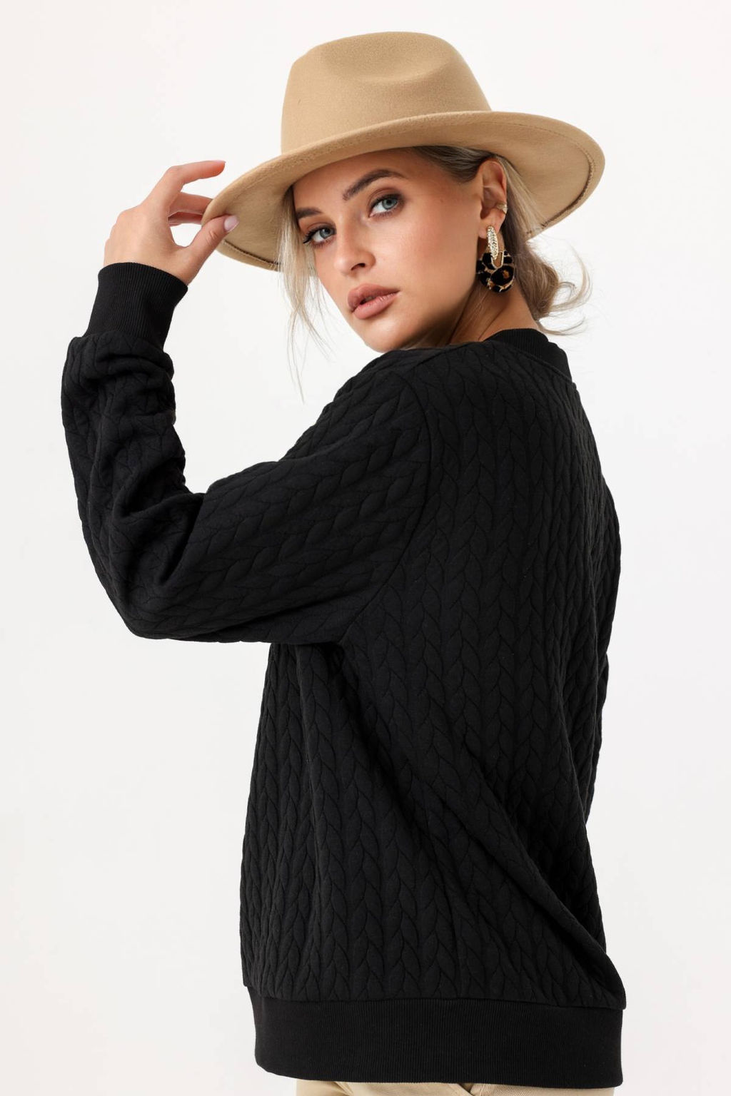 Блузка 4298/02/Черный - Rise фото 2