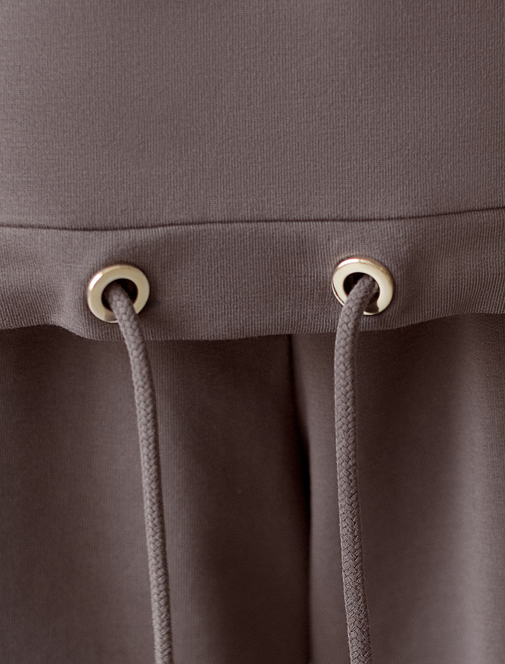 Футболка из эластичного футера с авторским принтом - Vilatte фото 3