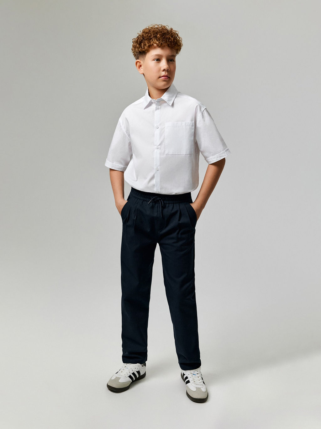 ACOOLA / Брюки детские для мальчиков Zoran темно-синий  фото 4