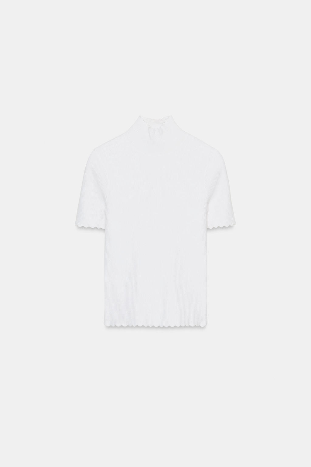 RIBBED KNIT TOP - Zara фото 10