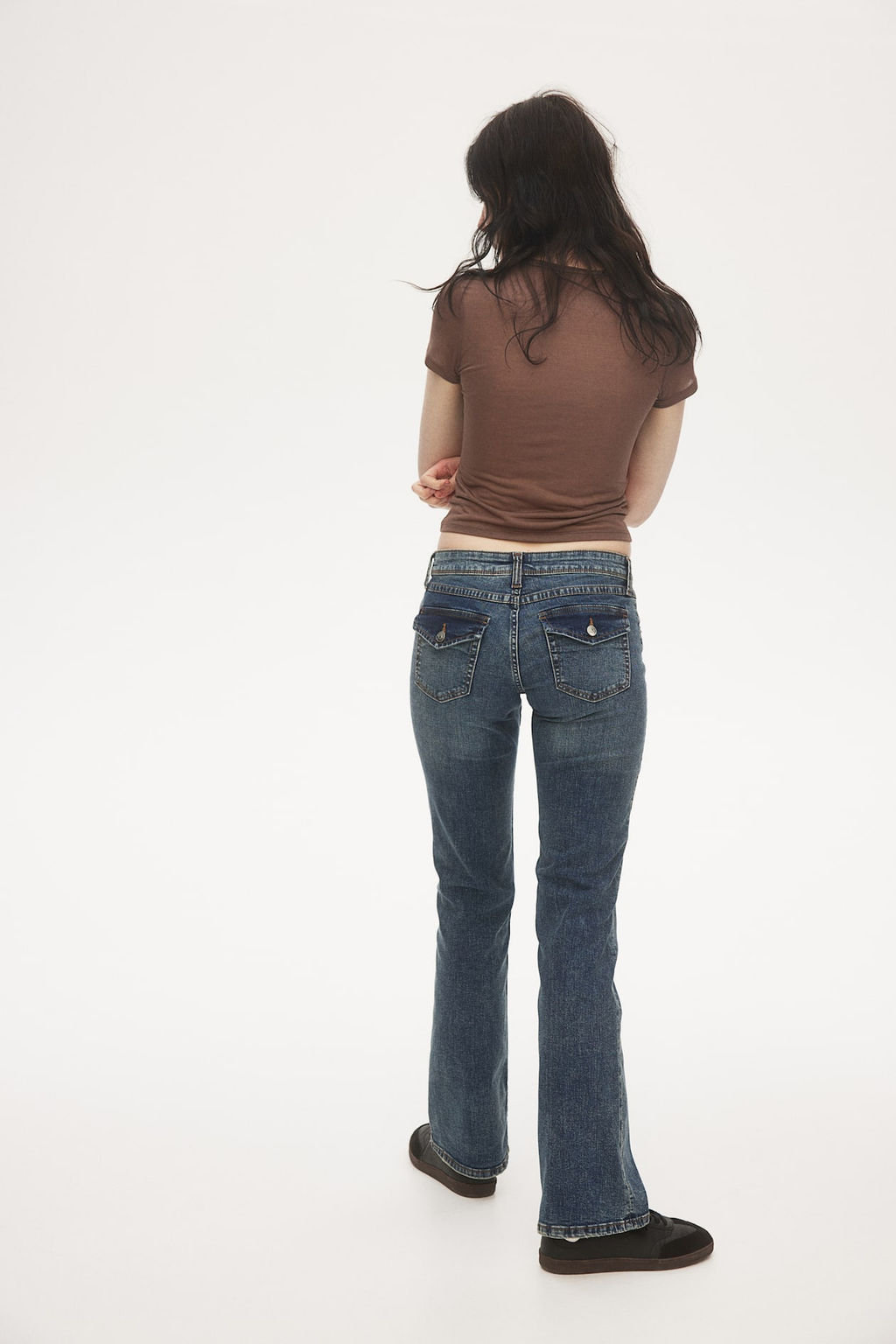 Flared Low Jeans - H&m фото 5