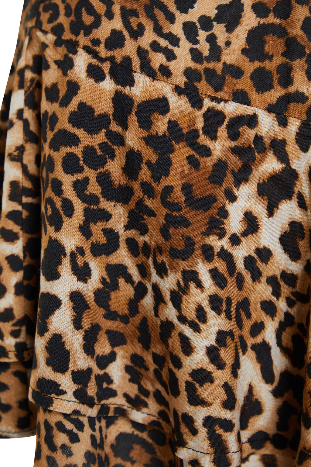 TRENDYOLMILLA Leopar Desenli Mini Dokuma F?rf?rl? Plaj Etegi TBESS23ET00027 фото 8