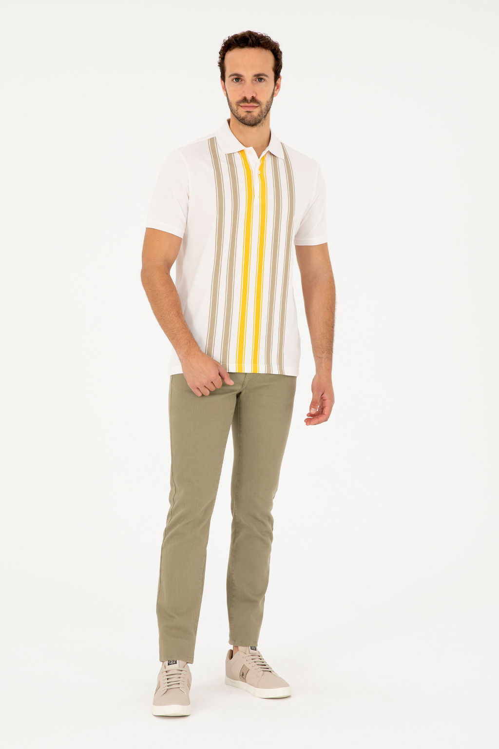 U. S. Polo Assn / Мужские джинсовые брюки цвета хаки - U.s. polo assn фото 15