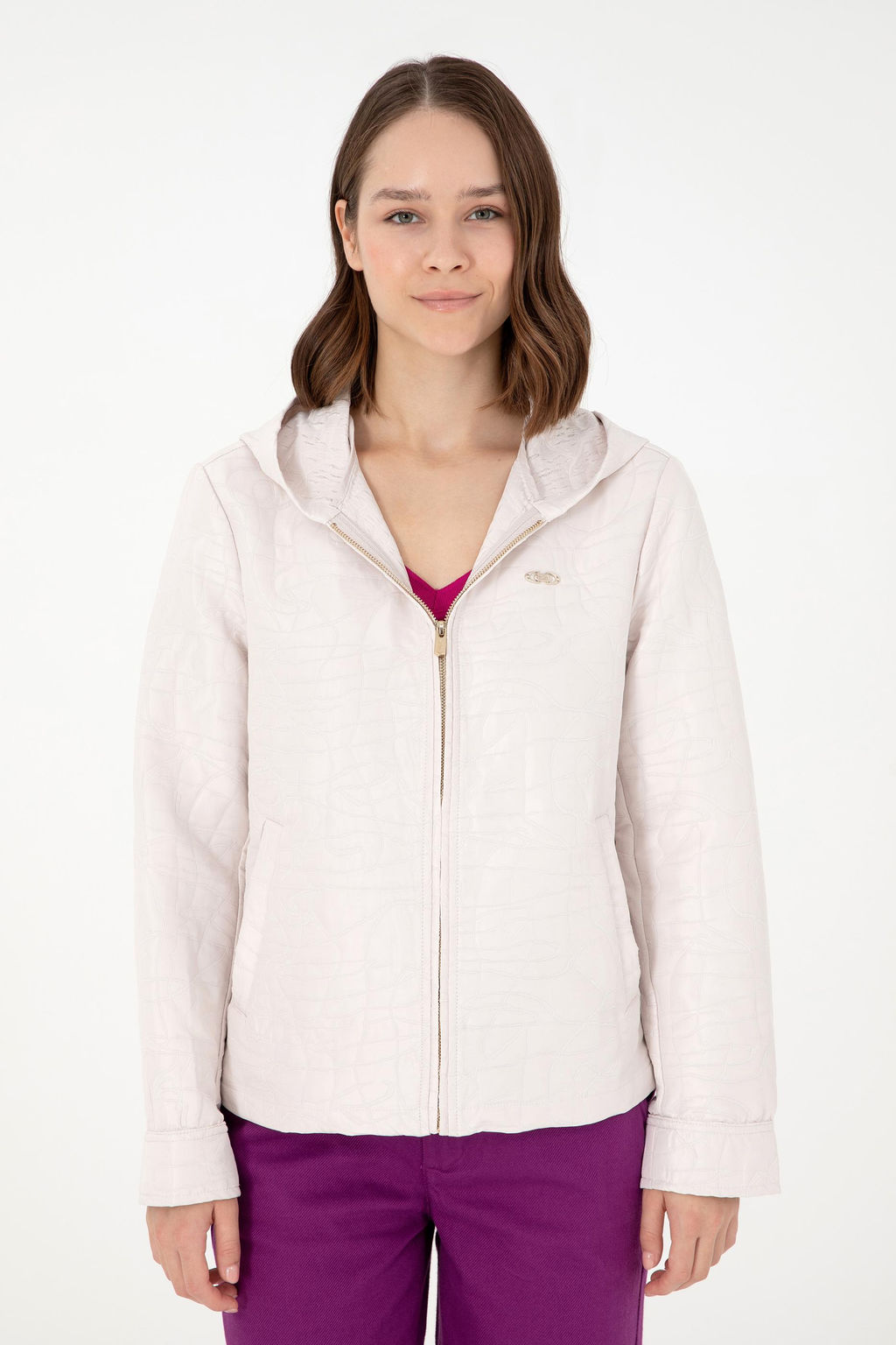 Женское кремовое пальто Неожиданная скидка в корзине - U.s. polo assn фото 3