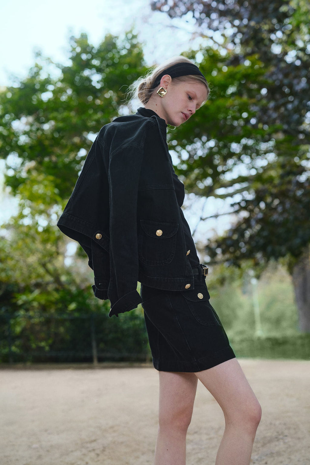 Minifalda en denim - H&m фото 4