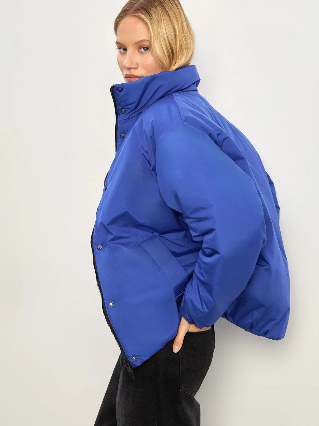 Куртка с воротником - стойкой