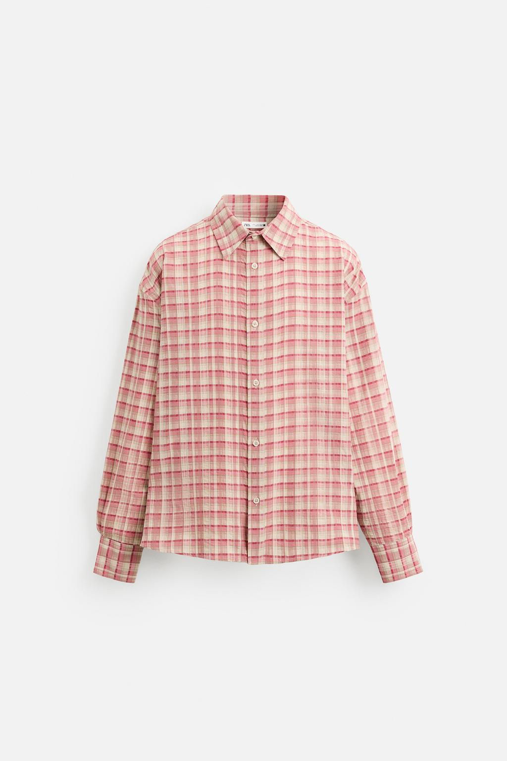 CHECK SHIRT - Zara фото 8