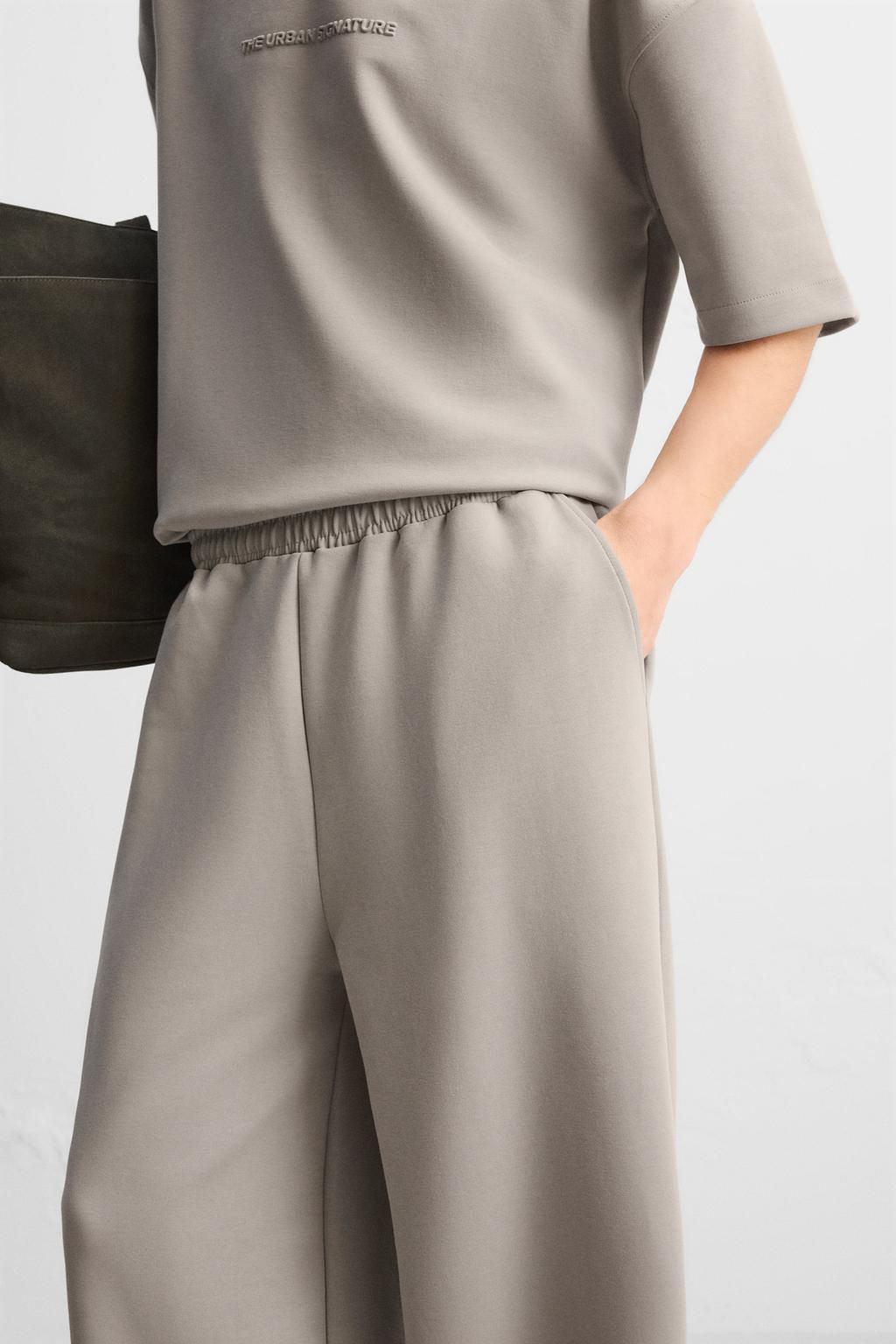 RELAXED FIT TECHNICAL JOGGER TROUSERS - Zara фото 6