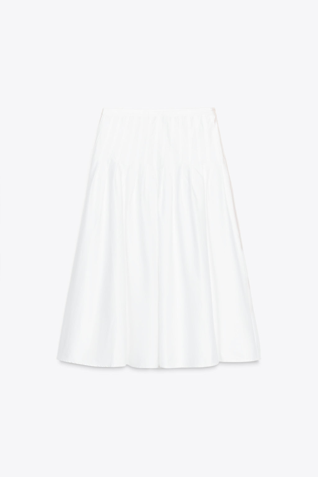 PLEATED MIDI SKIRT - Zara фото 7