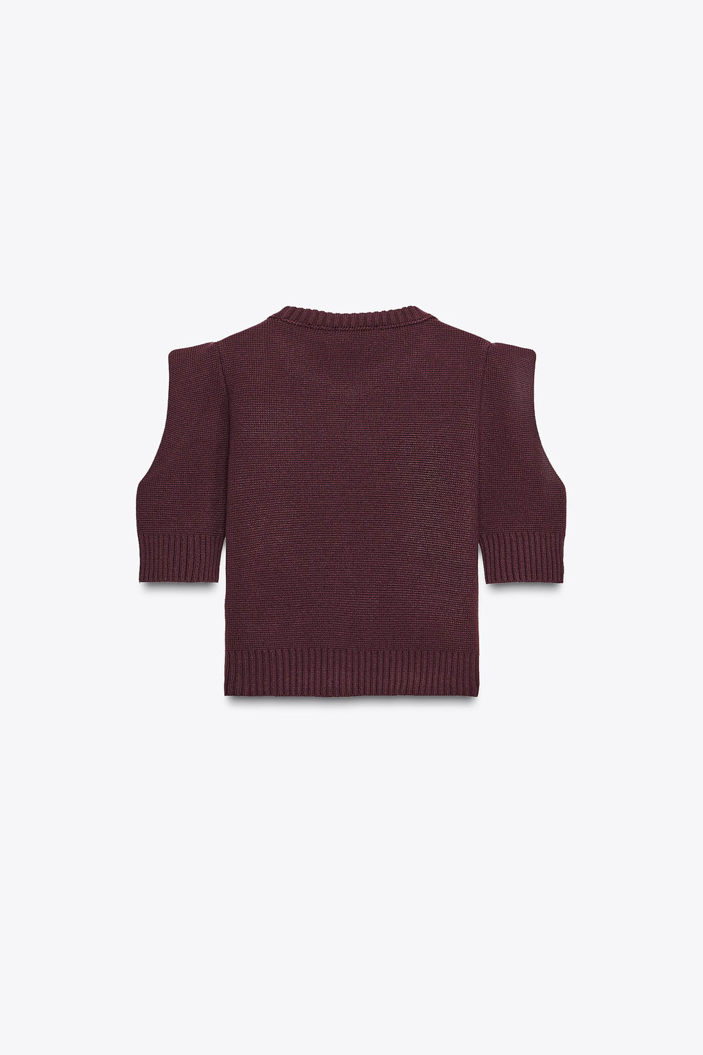 SHORT SLEEVE KNIT TOP - Zara фото 7