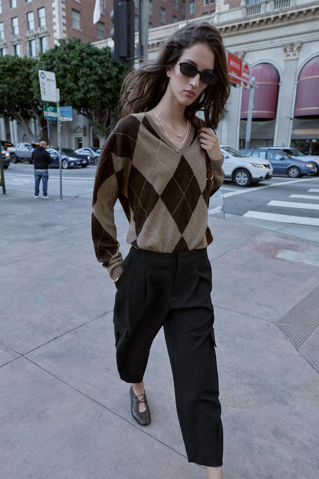 CARROT FIT CARGO TROUSERS - Zara фото 13