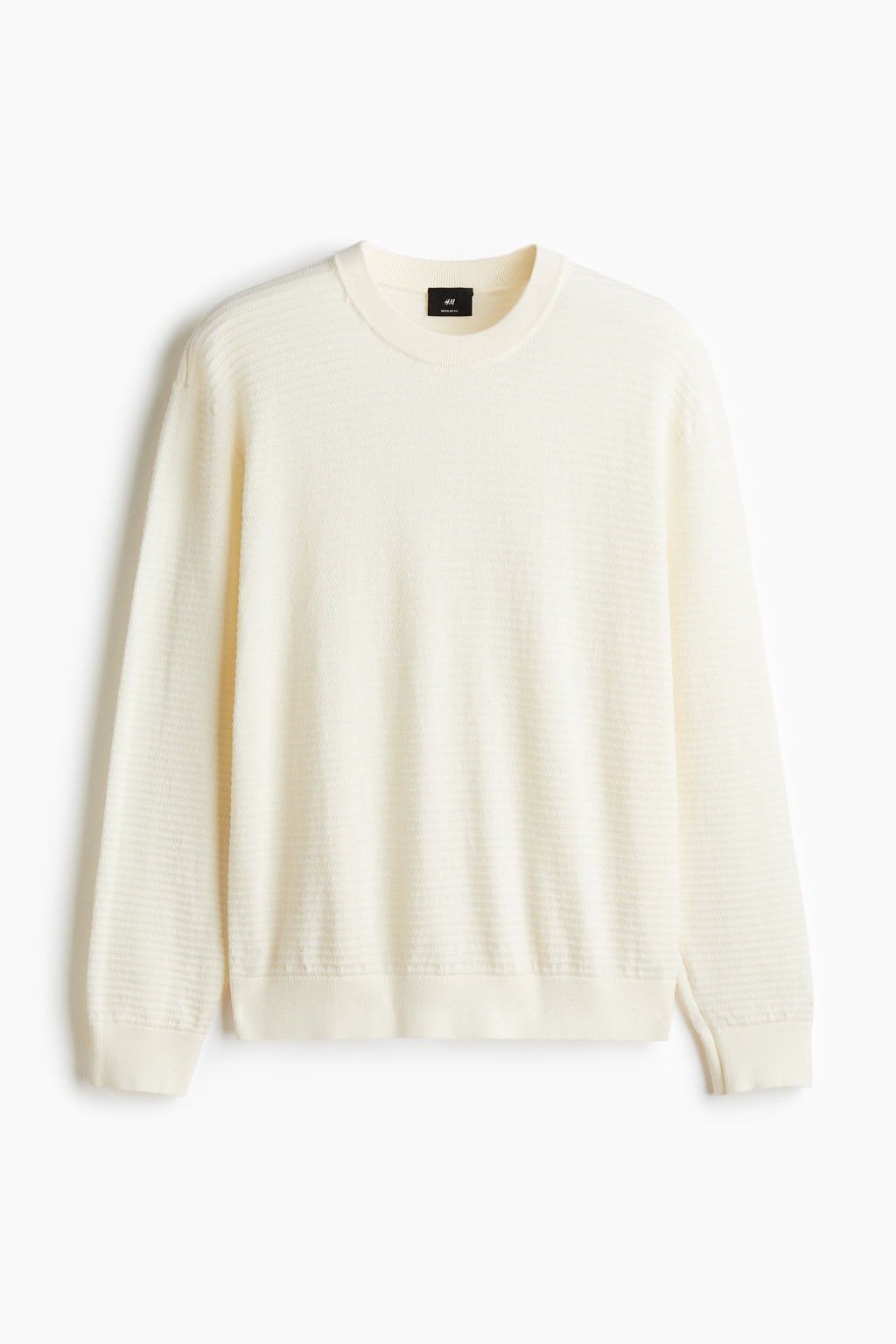 Jersey en punto con textura Regular Fit - H&m фото 8