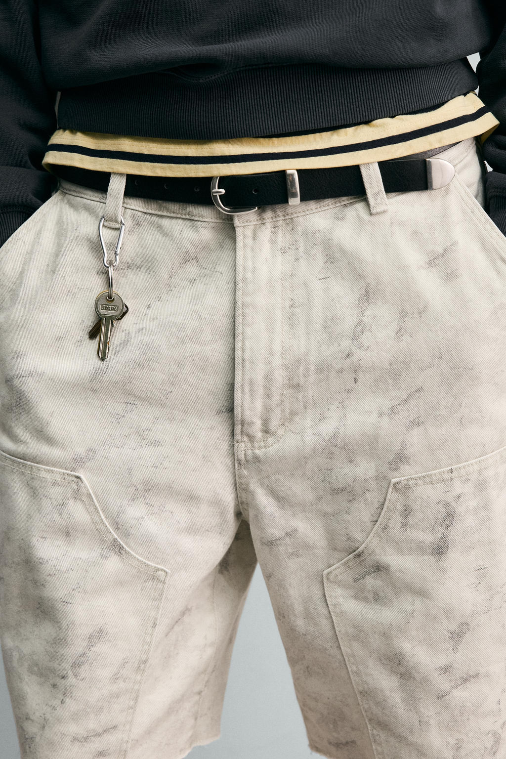 BERMUDA RELAXED FIT BOLSILLO CARPINTERO / Marr?n - Zara фото 6