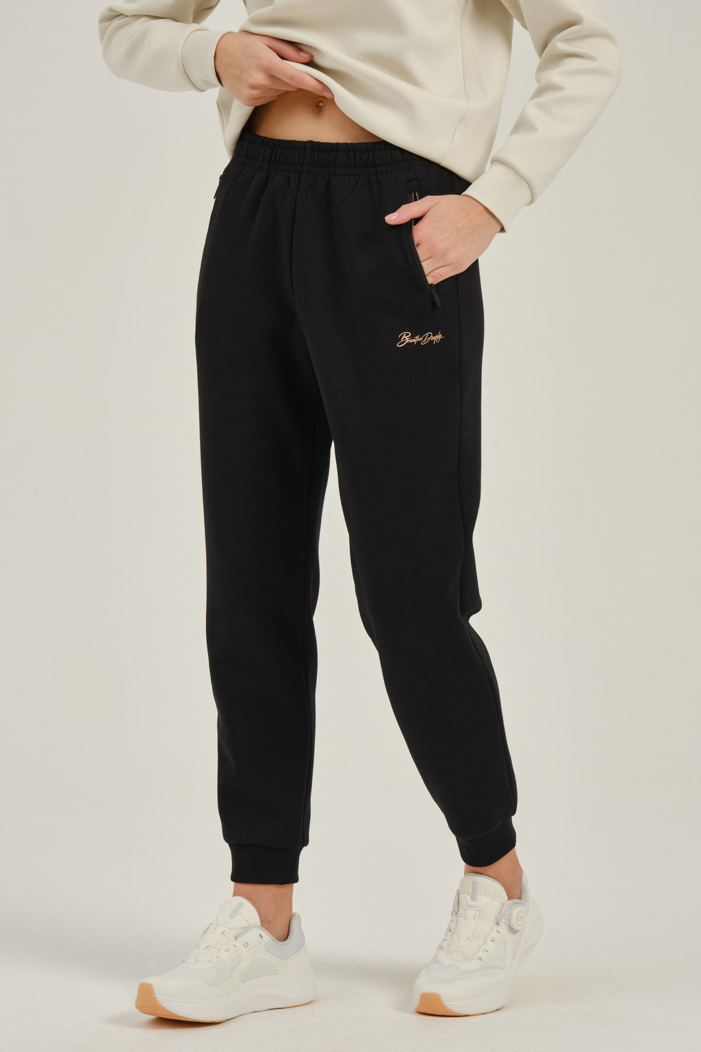 Брюки трикотажные Черный