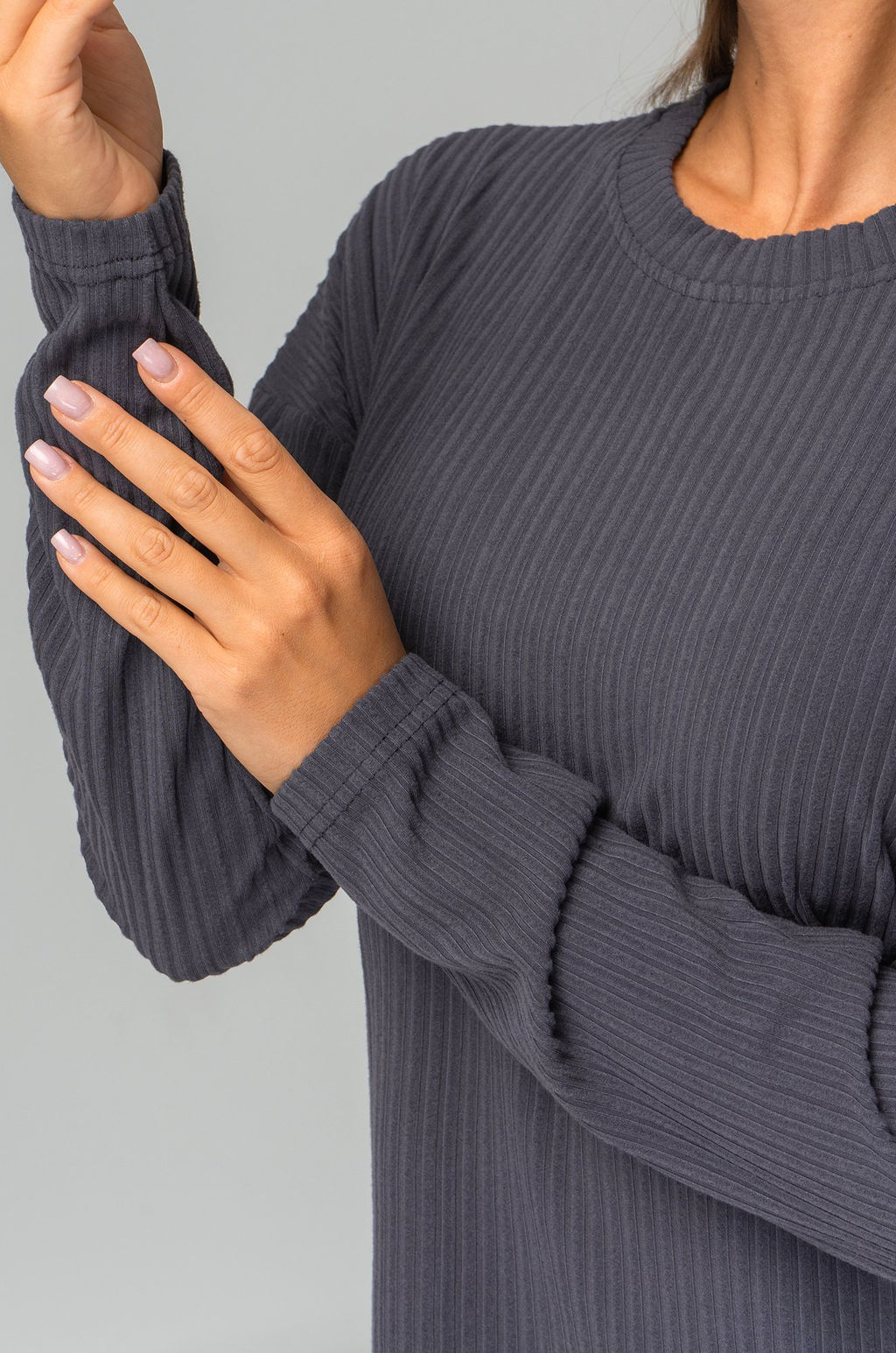 Женский костюм в рубчик-лапша Happyfox - Happy fox фото 7